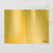 Chinesische Neujahrskarte für Pferde in Rotem Kost Postkarte (Rückseite)