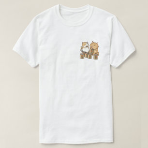 Chinesische Neujahrskatze machen traditionelle Kui T-Shirt