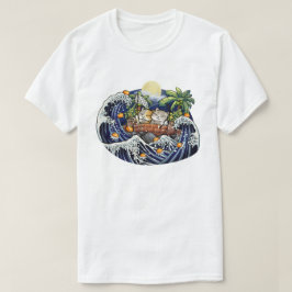 Chinesische Neujahrskatze T-Shirt