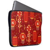 Chinesische Neujahrsleuchten Laptopschutzhülle (Vorne Rechts)
