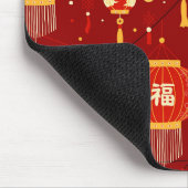 Chinesische Neujahrsleuchten Mousepad (Ecke)