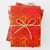 Chinesische New Year Lion Dance Lanterns W3PS Geschenkpapier Set (Beispiel)