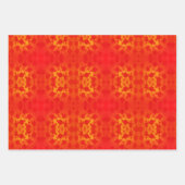 Chinesische New Year Lion Dance Lanterns W3PS Geschenkpapier Set (Vorderseite)