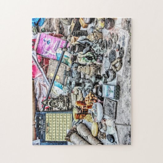 Chinesische Objekte Verstecktes Objekt Jigsaw Puzz Puzzle (Vertikal)