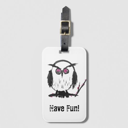 Chinesische Ochse Gepäckanhänger (Vorderseite Vertikal)