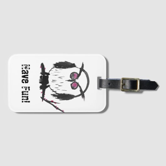 Chinesische Ochse Gepäckanhänger (Vorderseite (Horizontal))