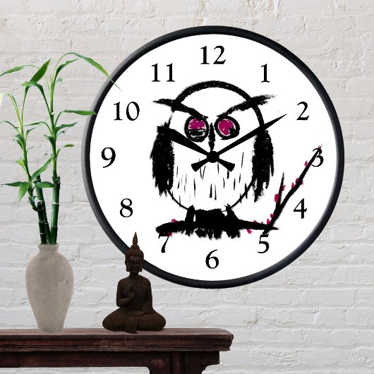 Chinesische Ochse Runde Wanduhr