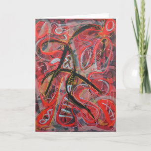 Chinesische Opern-Karte Karte