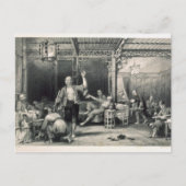Chinesische Opium-Raucher, 'von der China in einer Postkarte (Vorderseite)