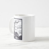 Chinesische Pagode Kaffeetasse (Vorderseite Links)