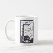 Chinesische Pagode Kaffeetasse (Links)