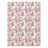 Chinesische Pagode - Kirschblüten (10) Tischdecke (Vorderseite)