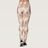 Chinesische Pagode mit Kirschblüten (1) Leggings (Rückseite)
