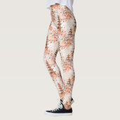 Chinesische Pagode mit Kirschblüten (1) Leggings (Links)