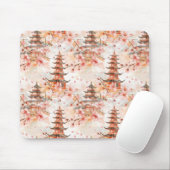 Chinesische Pagode mit Kirschblüten (1) Mousepad (Mit Mouse)