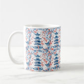 Chinesische Pagode mit Kirschblüten (5) Kaffeetasse (Links)