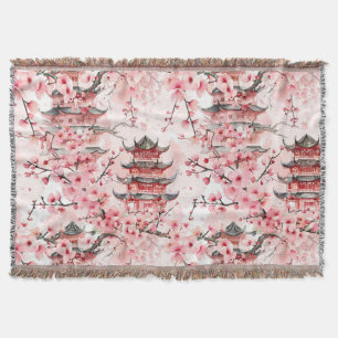 Chinesische Pagode mit Kirschblüten (7) Decke