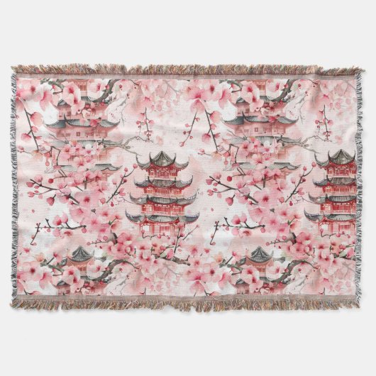 Chinesische Pagode mit Kirschblüten (7) Decke (Vorderseite)