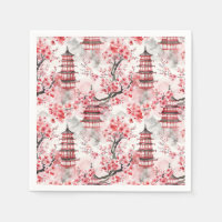 Chinesische Pagode mit Kirschblüten (9)
