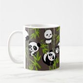 Chinesische Panda-Muster Kaffeetasse (Links)