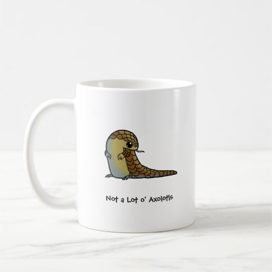 Chinesische Pangolin-Tasse Kaffeetasse (Links)