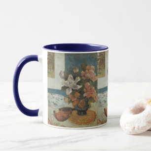 Chinesische Päonien und Mandoline von Paul Gauguin Tasse