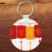 Chinesische Papierlaternen Schlüsselanhänger (Vorderseite)