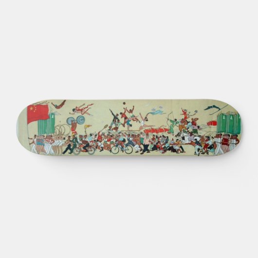 Chinesische Parade Skateboard (Horizontal)