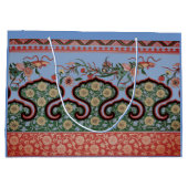 CHINESISCHE PATTERN GIFT BAG GROßE GESCHENKTÜTE (Rückseite)