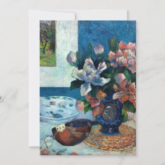 Chinesische Pfennig und Mandolin | Paul Gauguin (Vorderseite)