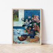 Chinesische Pfennig und Mandolin | Paul Gauguin Poster