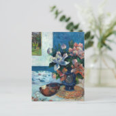 Chinesische Pfennig und Mandolin | Paul Gauguin Postkarte (Stehend Vorderseite)