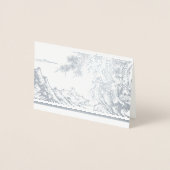 Chinesische Poet-Philosoph-Foil-Karte Folienkarte (Vorderseite)