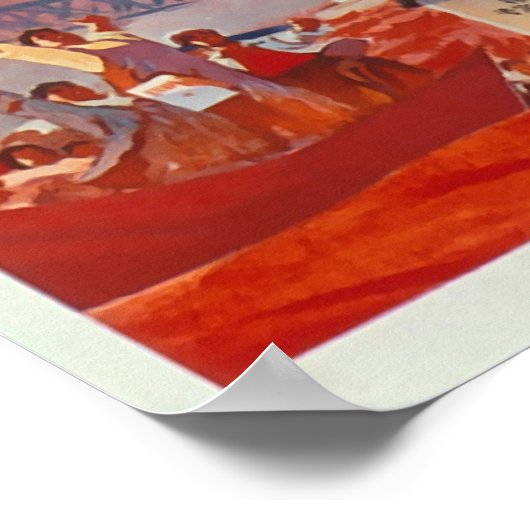 Chinesische Propaganda Poster (Ecke)