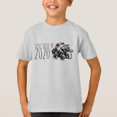 Chinesische Rattenfrucht im Neujahr (1 KBGT) T-Shirt (Vorderseite)