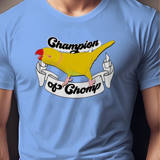 Chinesische Ringneck Gelbe Papagei Papagei Schombi T-Shirt