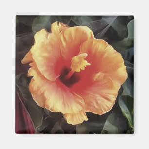 Chinesische Rose Blume Künstlerisches Blumenblut Magnet