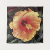 Chinesische Rose Blume Künstlerisches Blumenblut Wandteppich (Vorderseite (Horizontal))