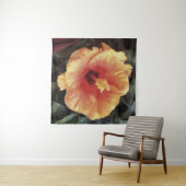 Chinesische Rose Blume Künstlerisches Blumenblut Wandteppich (Beispiel (Horizontal))