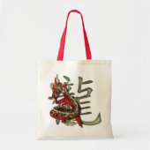 Chinesische rote Drache-Tragetaschen Tragetasche (Vorne)