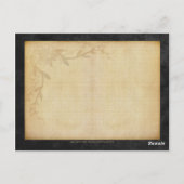 Chinesische Rote Drachen Postkarten (Rückseite)