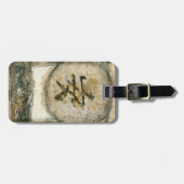 Chinesische Ruhe Gemälde von Mauro Gepäckanhänger (Vorderseite horizontal)
