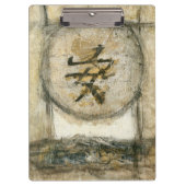 Chinesische Ruhe Gemälde von Mauro Klemmbrett (Vorderseite)