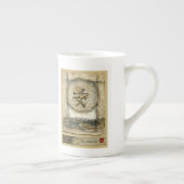 Chinesische Ruhe Gemälde von Mauro Porzellantasse (Rechts)