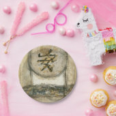 Chinesische Ruhe-Malerei von Mauro Pappteller (Party)