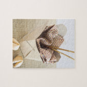 Chinesische Sammelbehälter und Glückskekse Puzzle (Horizontal)