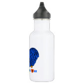 Chinesische Schaf- oder Ram-Year Blue-Flasche 3 Trinkflasche (Rechts)
