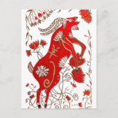 Chinesische Schafastrologie Postkarte (Vorderseite)