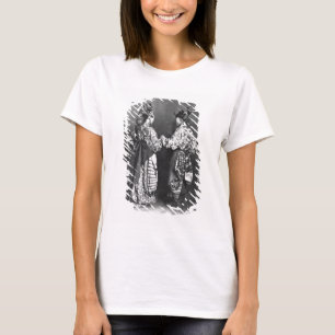 Chinesische Schauspieler von hinten, c.1870 (b/w-F T-Shirt