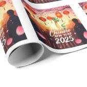 Chinesische Schlange Geschenkpapier (Rolleneckpunkt)
